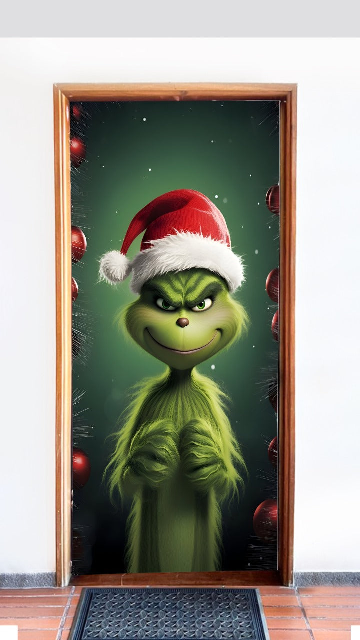 FUNDA NAVIDEÑA PARA PUERTAS