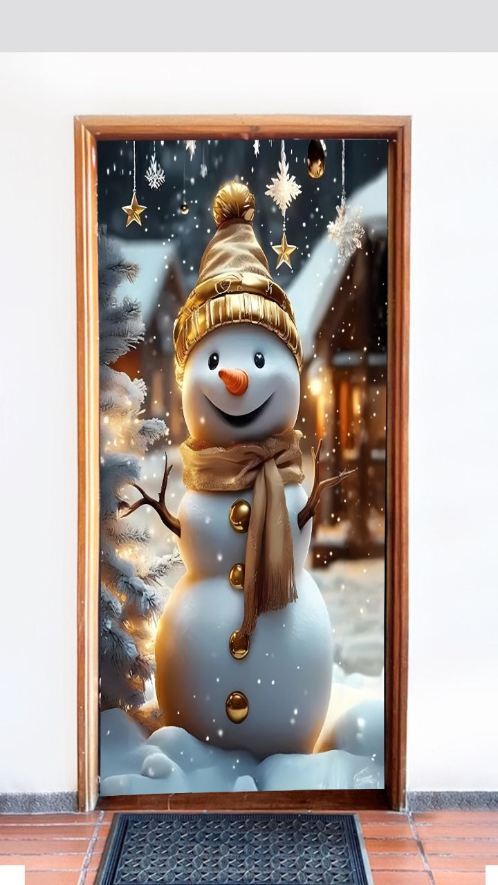 FUNDA NAVIDEÑA PARA PUERTAS