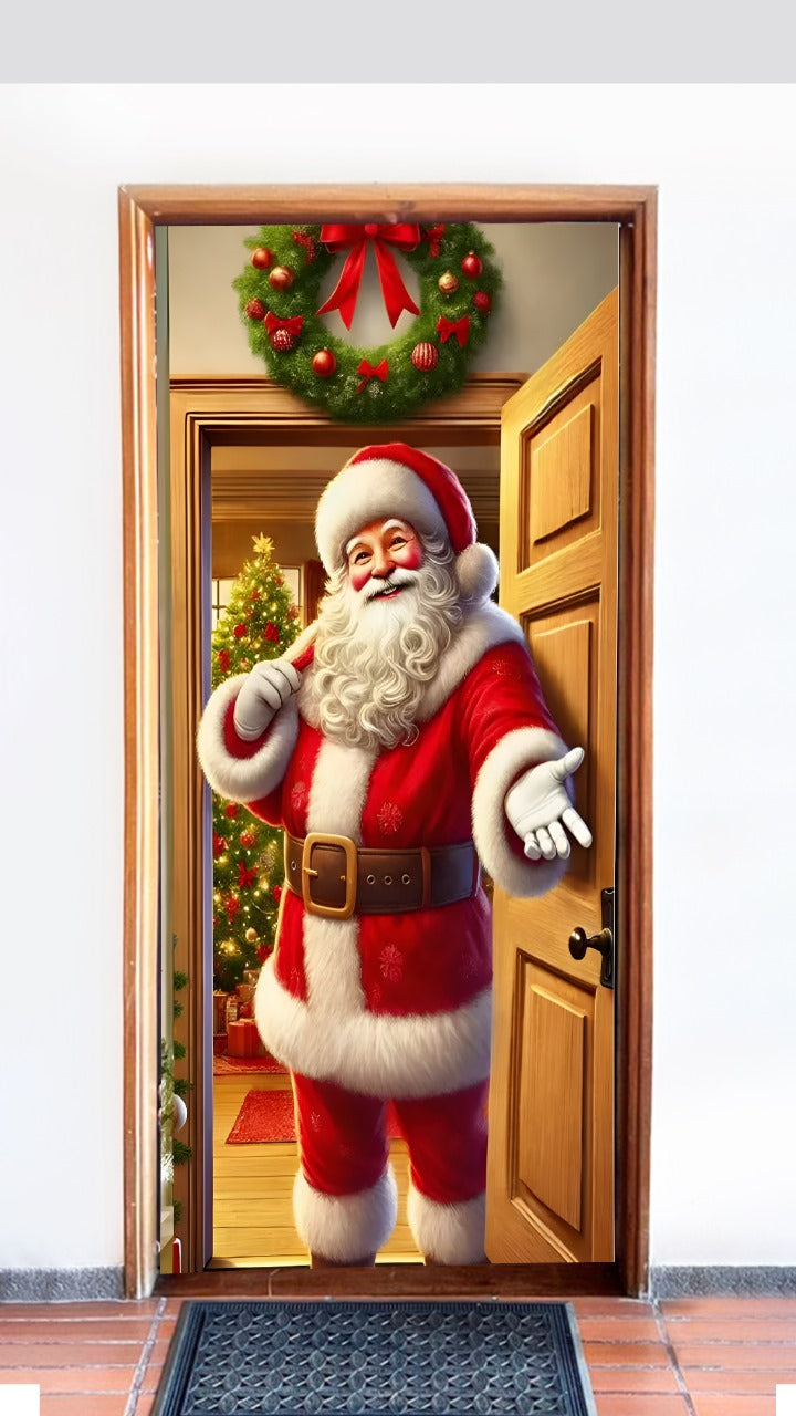 FUNDA NAVIDEÑA PARA PUERTAS